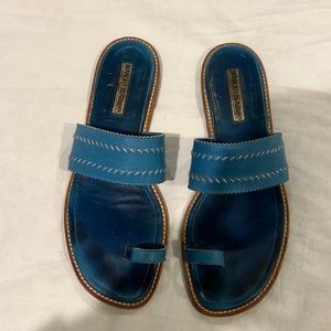 Manolo Blahnik Vintage blue sandal